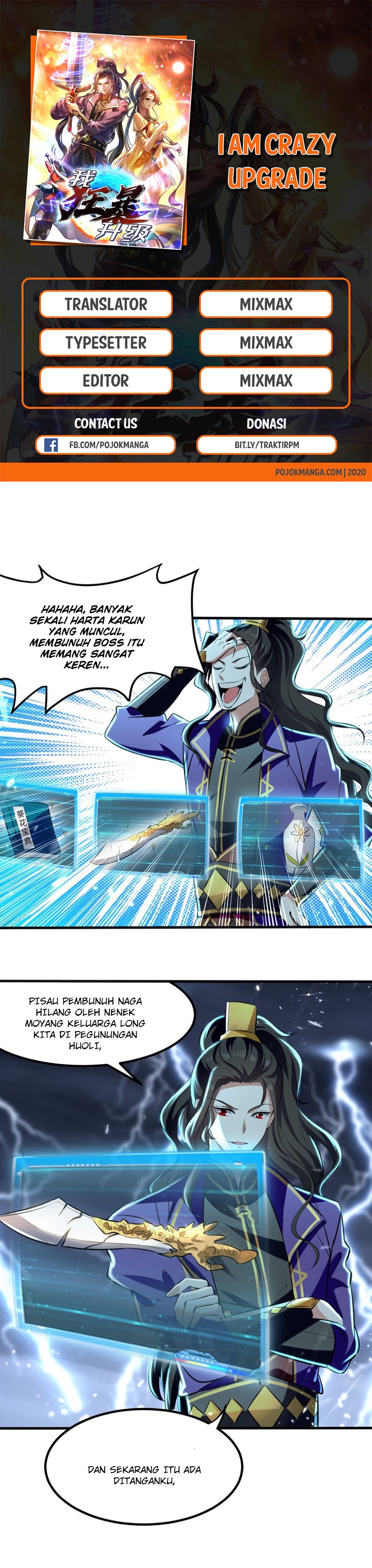 I Am Crazy Upgrade Chapter 11 Gambar 1