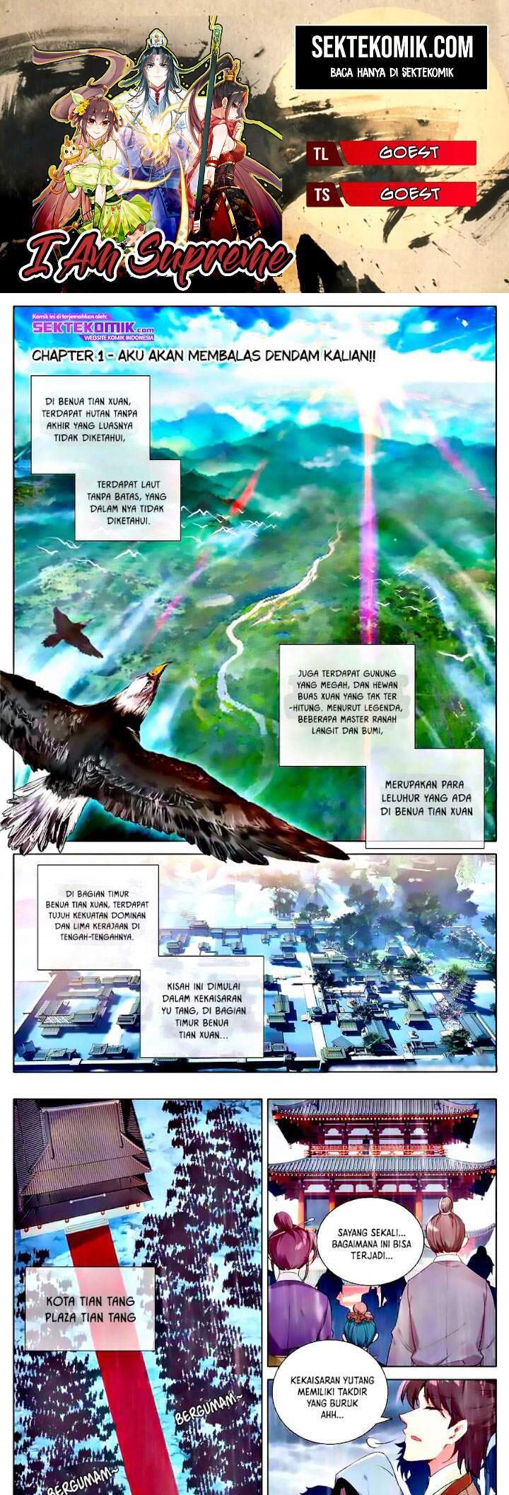 I Am Supreme Chapter 01 Gambar 1