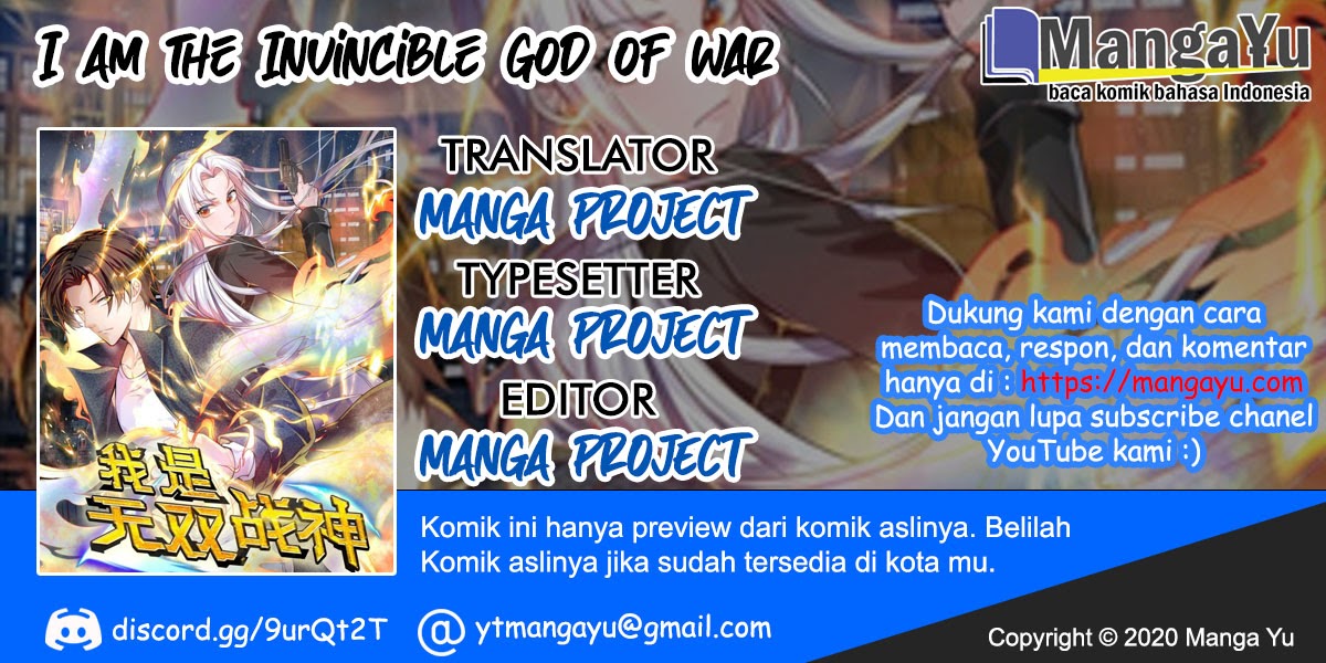 I Am the Invincible God of War (I Am The Warriors God Of War) Chapter 25 Gambar 1