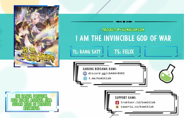 I Am the Invincible God of War (I Am The Warriors God Of War) Chapter 29 Gambar 1