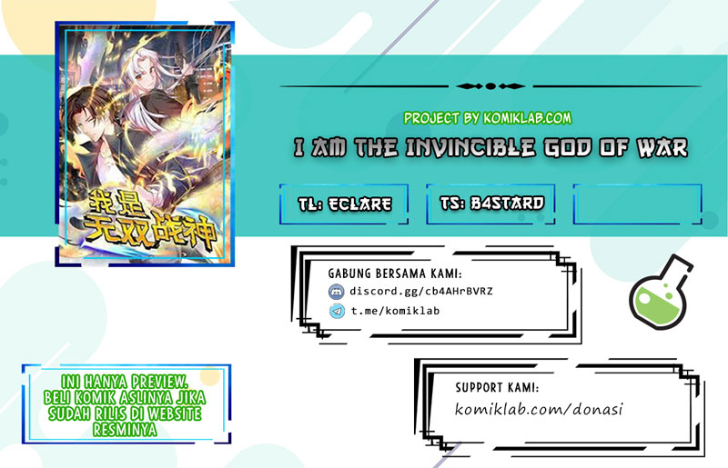 I Am the Invincible God of War (I Am The Warriors God Of War) Chapter 43 Gambar 1