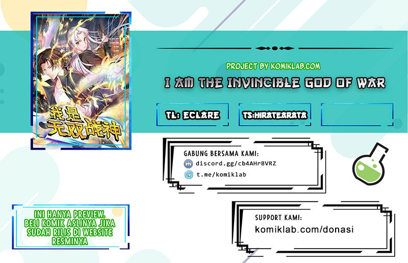 I Am the Invincible God of War (I Am The Warriors God Of War) Chapter 66 Gambar 1