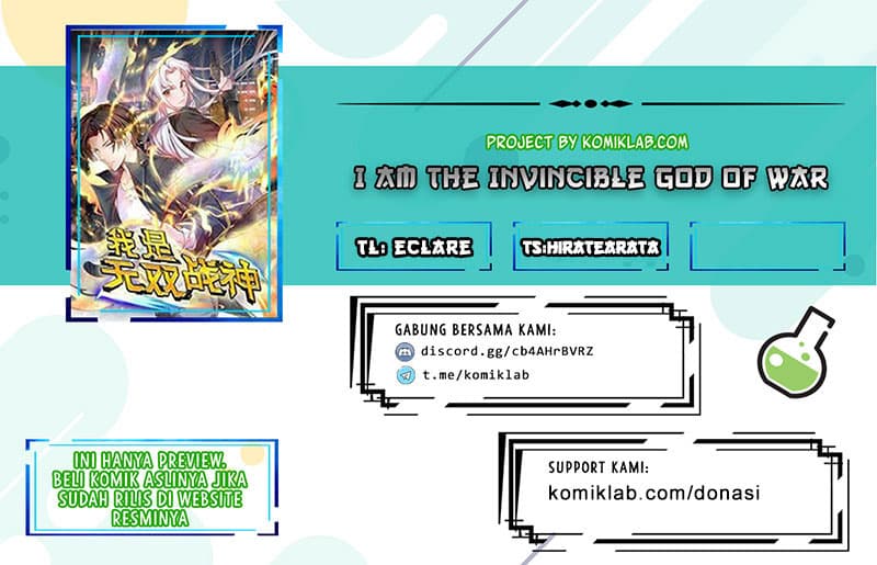 I Am the Invincible God of War (I Am The Warriors God Of War) Chapter 72 Gambar 1