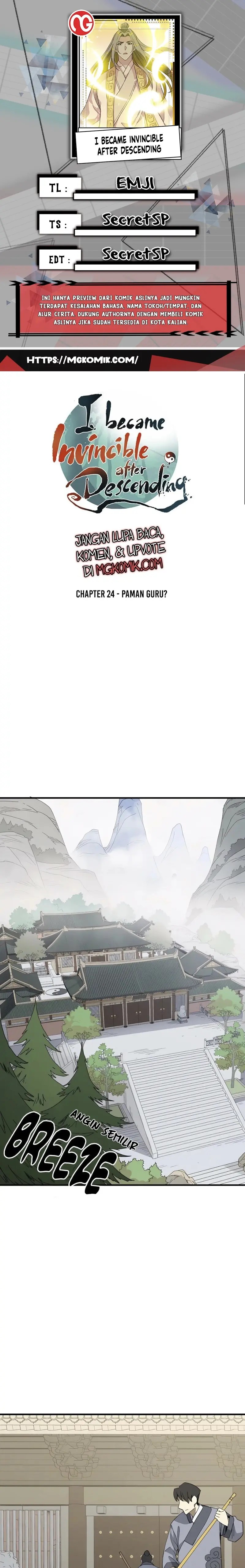 I Became Invincible After Descending Chapter 24 Gambar 1