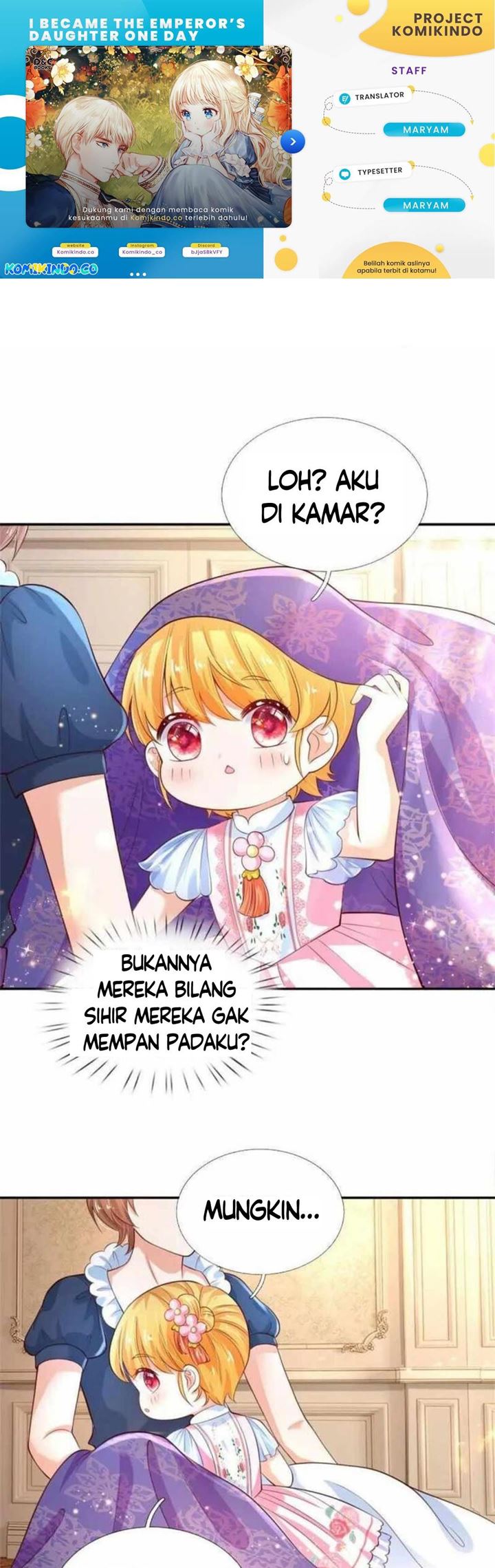 I Became The Emperor’s Daughter One Day Chapter 131 Gambar 1