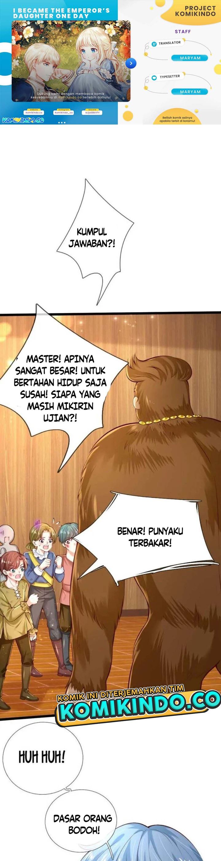I Became The Emperor’s Daughter One Day Chapter 152 Gambar 1