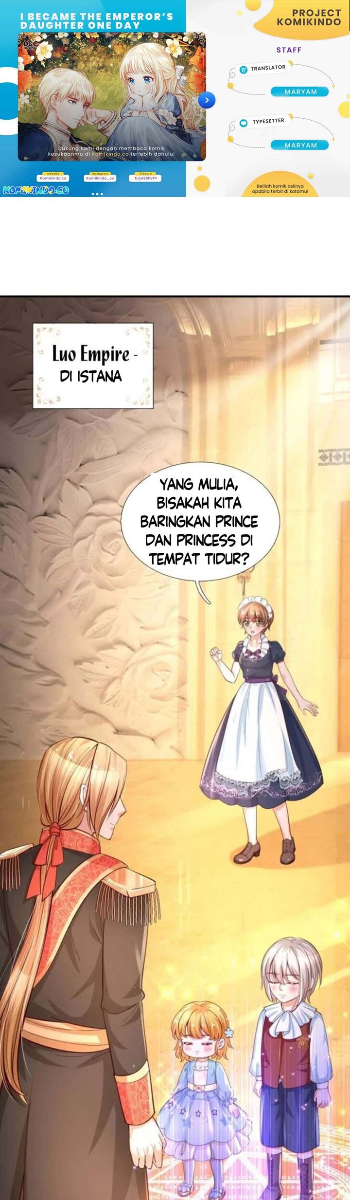 I Became The Emperor’s Daughter One Day Chapter 164 Gambar 1