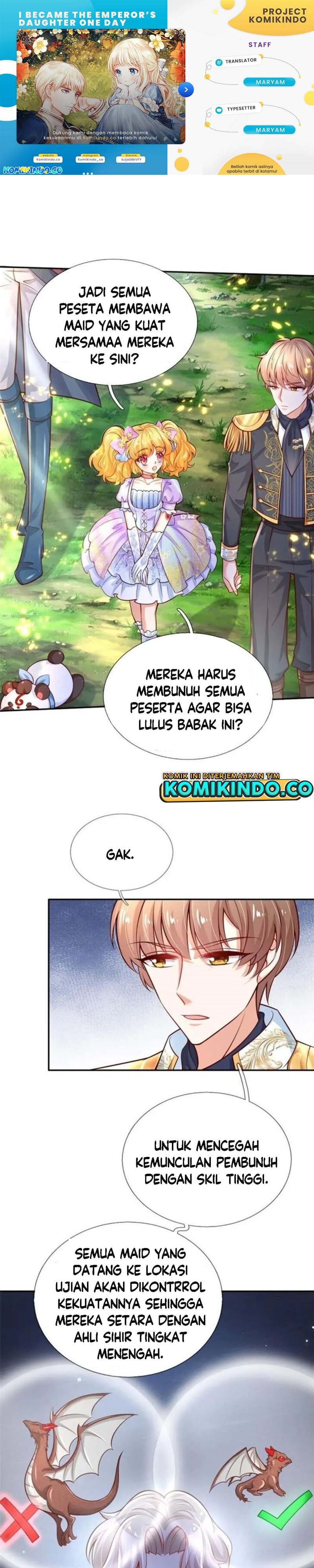 I Became The Emperor’s Daughter One Day Chapter 168 Gambar 1
