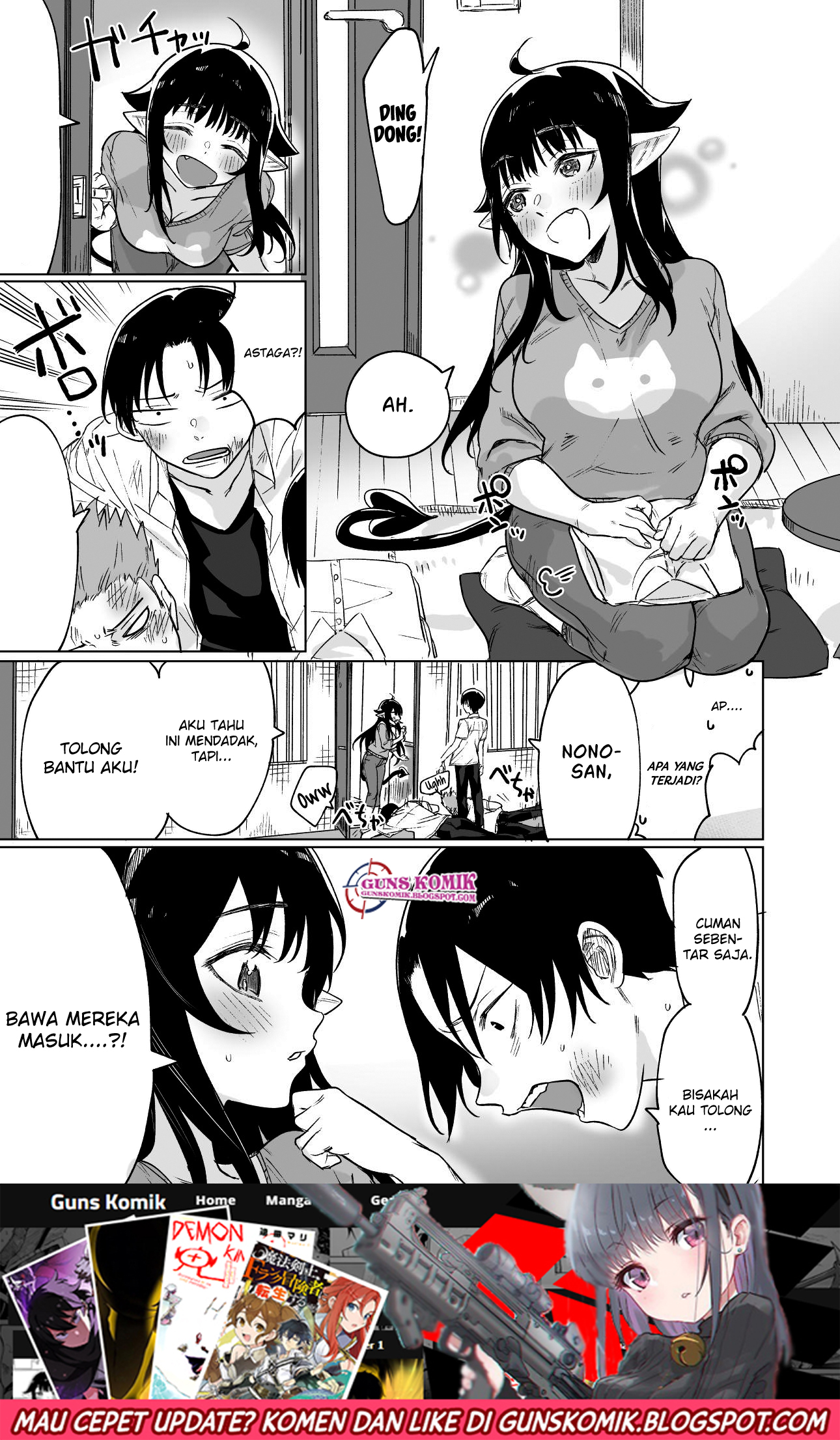 I Brought Home a Succubus who Failed to Find a Job Chapter 04 Gambar 2