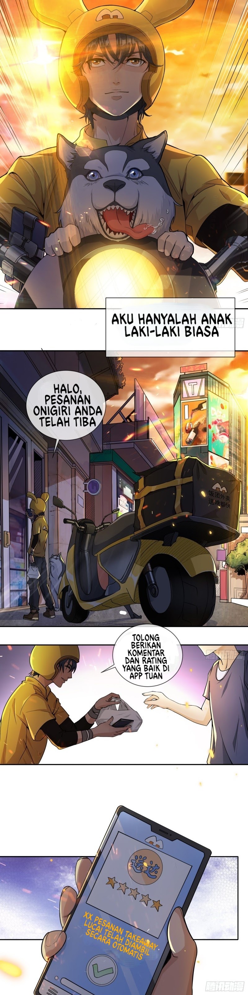 I Deliver Food in Doomday (Delivering in Apocalyptic World) Chapter 01 Gambar 4