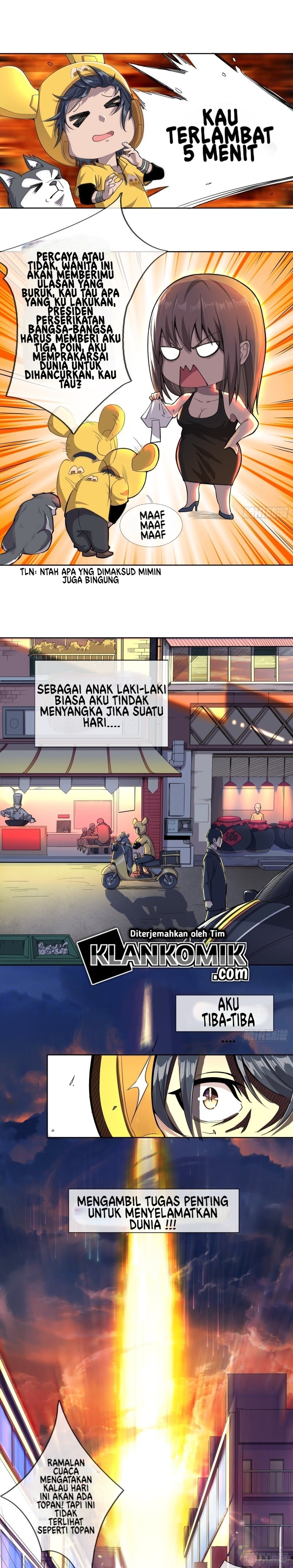 I Deliver Food in Doomday (Delivering in Apocalyptic World) Chapter 01 Gambar 6