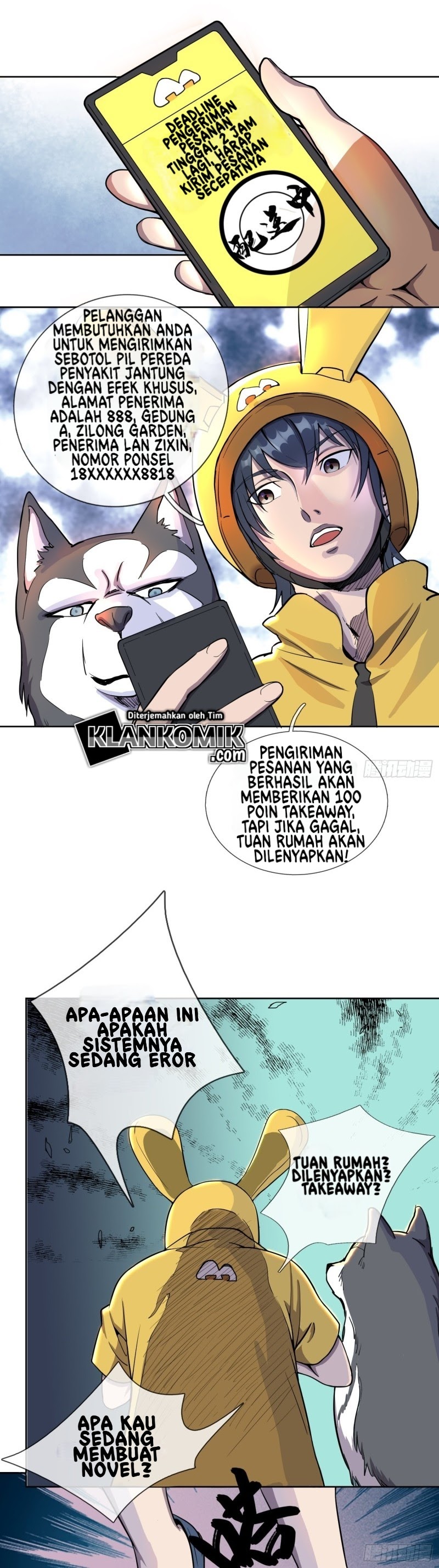 I Deliver Food in Doomday (Delivering in Apocalyptic World) Chapter 01 Gambar 19