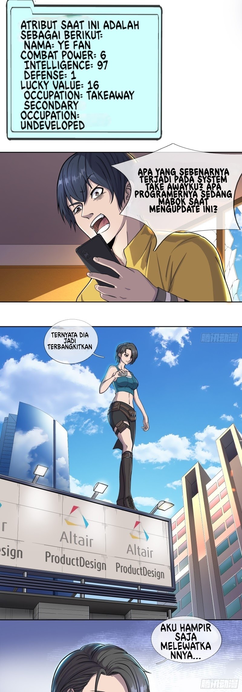 I Deliver Food in Doomday (Delivering in Apocalyptic World) Chapter 03 Gambar 21