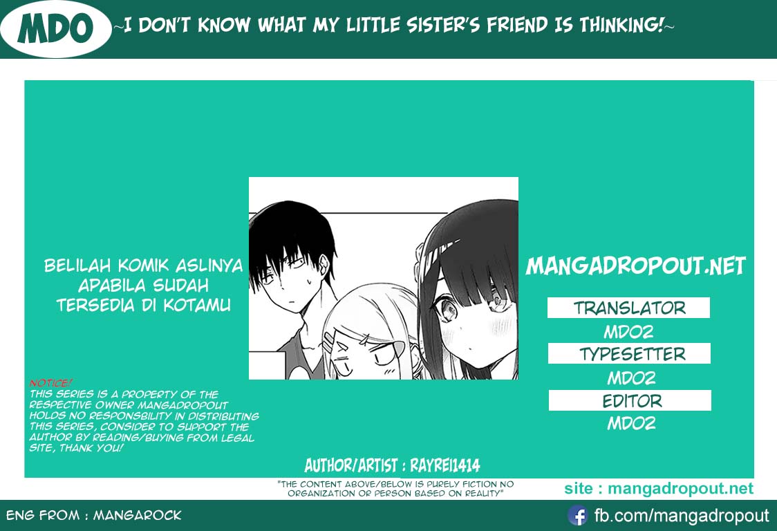 I Don’t Know What My Little Sister’s Friend Is Thinking! Chapter 09 Gambar 1