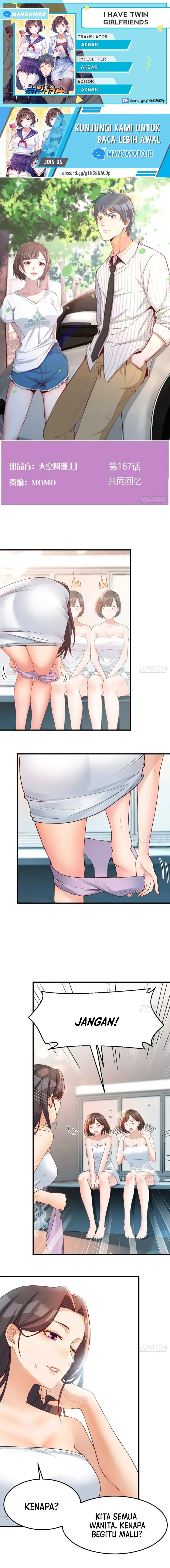 I Have Twin Girlfriends Chapter 167 Gambar 1