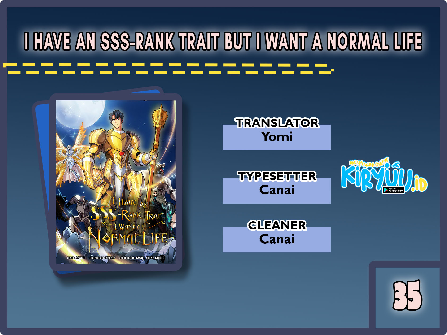 I have an SSS-rank Trait, but I want a Normal Life Chapter 35 Gambar 1