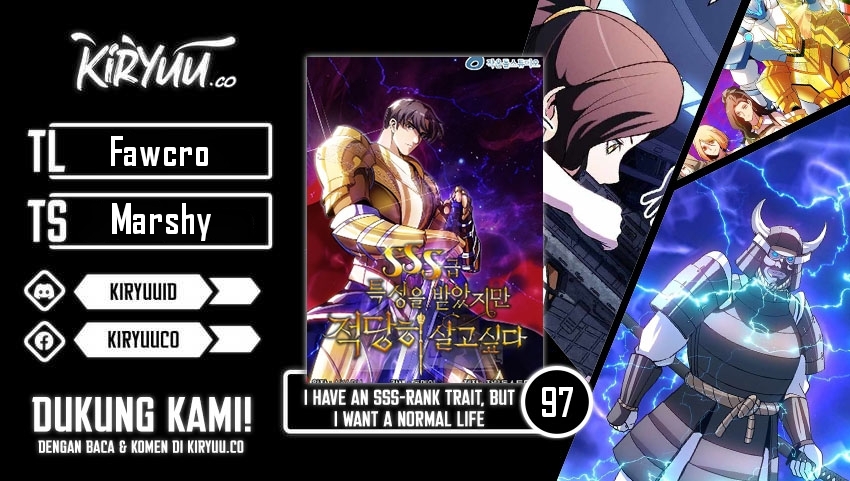 I have an SSS-rank Trait, but I want a Normal Life Chapter 97 Gambar 1