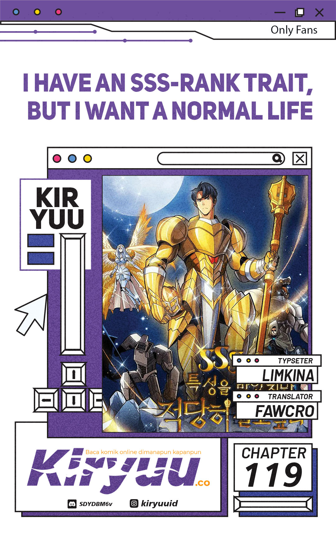 I have an SSS-rank Trait, but I want a Normal Life Chapter 119 Gambar 1