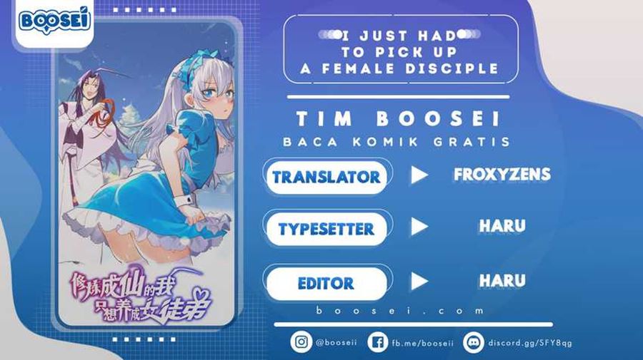 I Just Had to Pick up a Female Disciple Chapter 03 Gambar 1