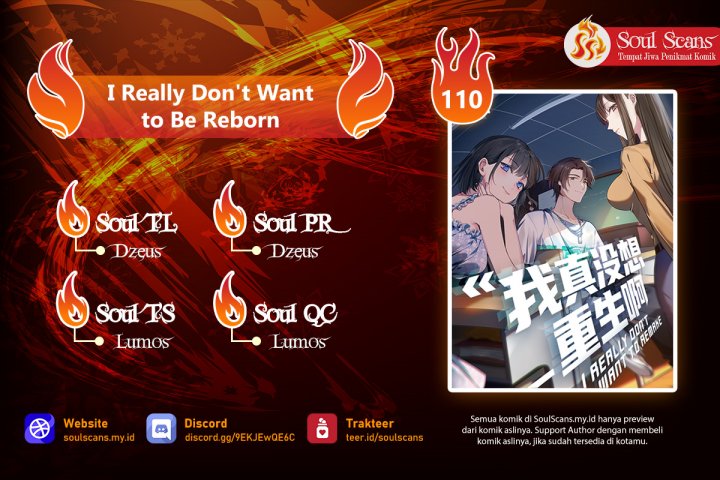 I Really Don’t Want to Be Reborn Chapter 110 Gambar 1