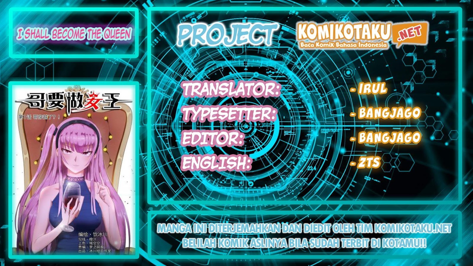 I Shall Become The Queen Chapter 05 Gambar 1