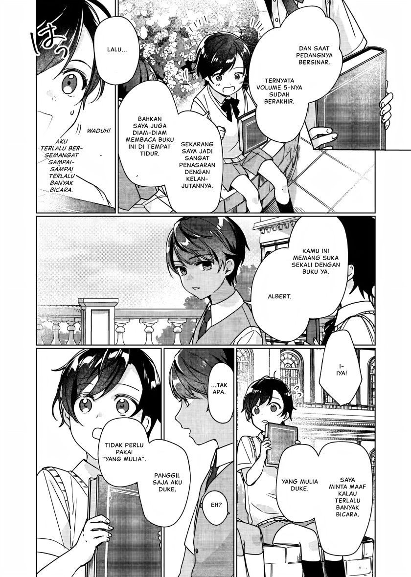 I’ll Become a Villainess That Will Go Down in History (Rekishi Ni Nokoru Akujo Ni Naru Zo: Akuyaku Reijou Ni Naru Hodo Ouji No Dekiai Wa Kasoku Suru You Desu!) Chapter 06.5 Gambar 4