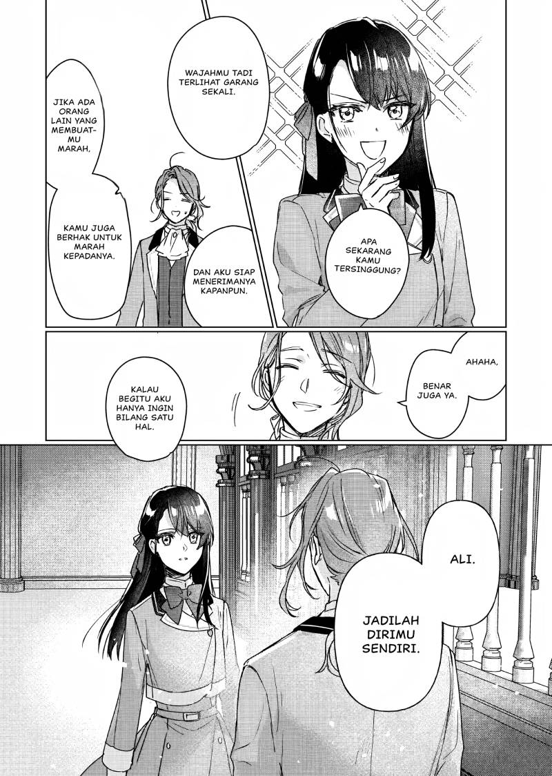 I’ll Become a Villainess That Will Go Down in History (Rekishi Ni Nokoru Akujo Ni Naru Zo: Akuyaku Reijou Ni Naru Hodo Ouji No Dekiai Wa Kasoku Suru You Desu!) Chapter 10.5 Gambar 25