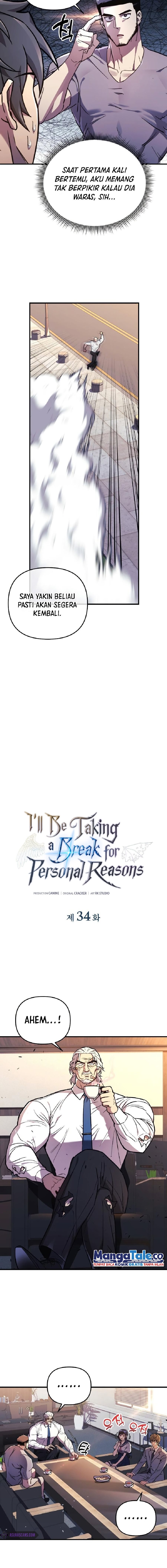 I’ll be Taking a Break for Personal Reasons (The Creator is On Hiatus) Chapter 34 Gambar 2