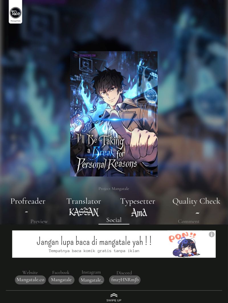 I’ll be Taking a Break for Personal Reasons (The Creator is On Hiatus) Chapter 35 Gambar 1