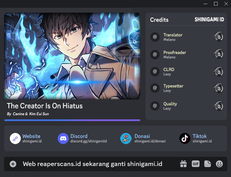 I’ll be Taking a Break for Personal Reasons (The Creator is On Hiatus) Chapter 39 Gambar 1