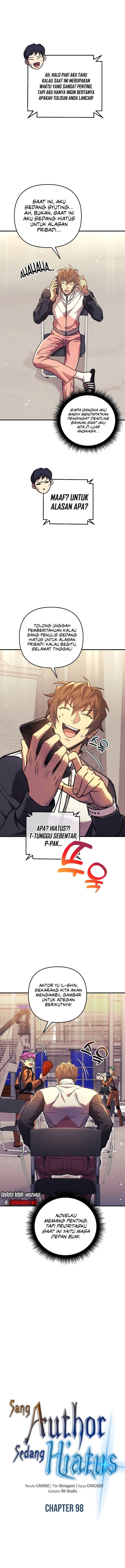 I’ll be Taking a Break for Personal Reasons (The Creator is On Hiatus) Chapter 98 Gambar 2
