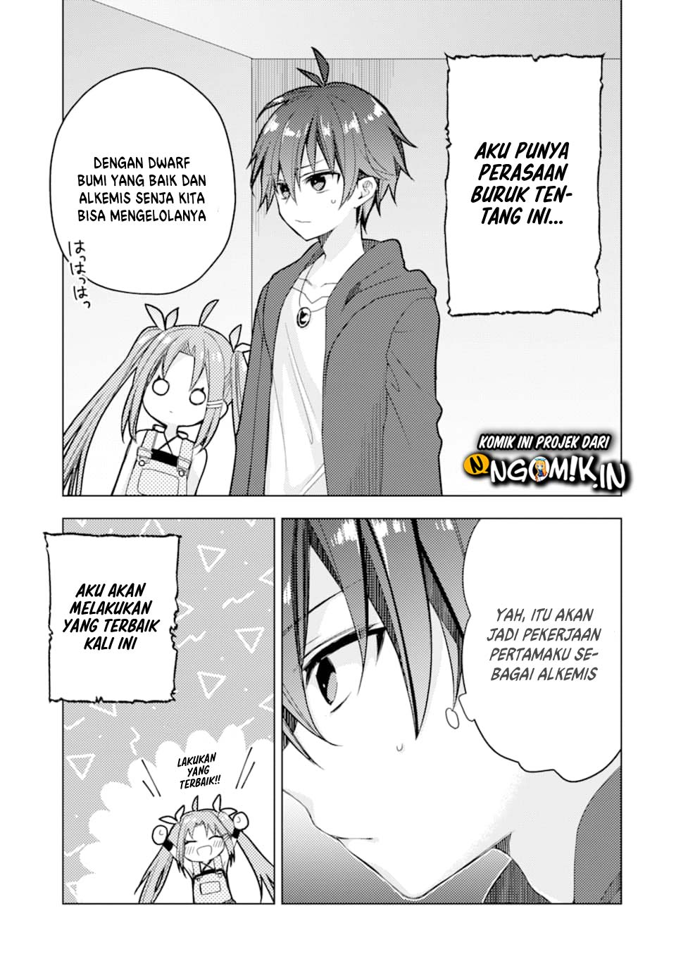 I was fired as an Adventurer, so I became an Alchemist!~ Frontier development? Alright, leave it to me! Chapter 01.2 Gambar 20