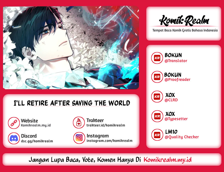 I’ll Retire After Saving the World Chapter 21 Gambar 1