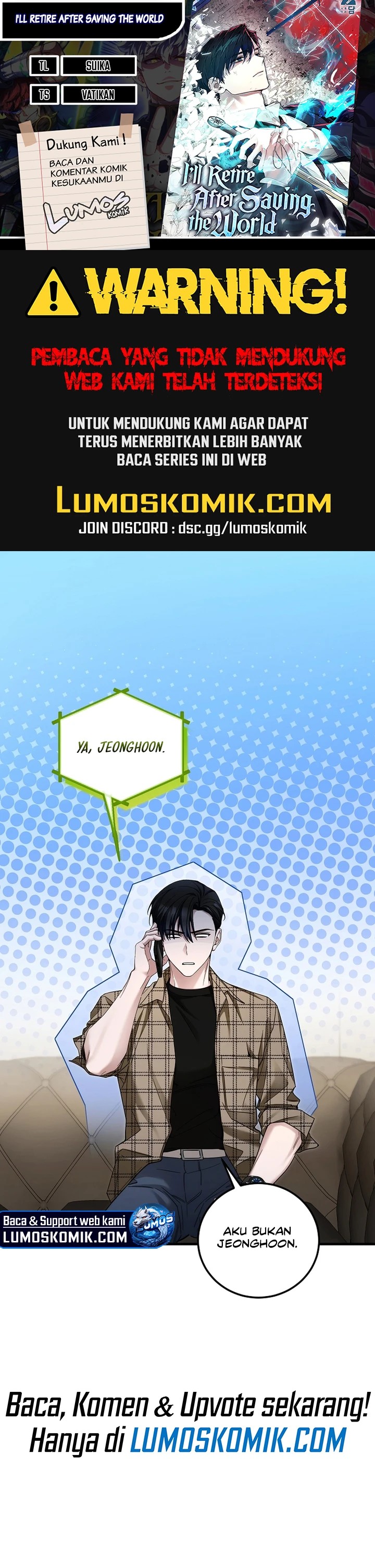 I’ll Retire After Saving the World Chapter 29 Gambar 1