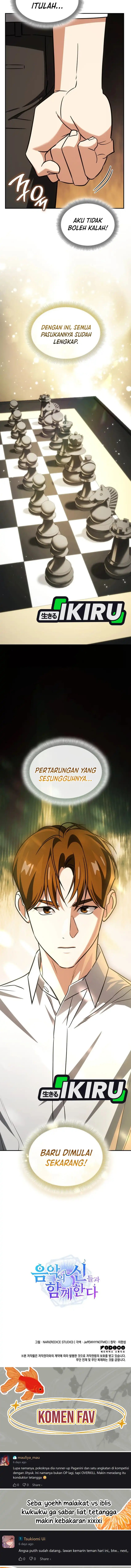 I Am With the Music Immortals Chapter 91 Gambar 17