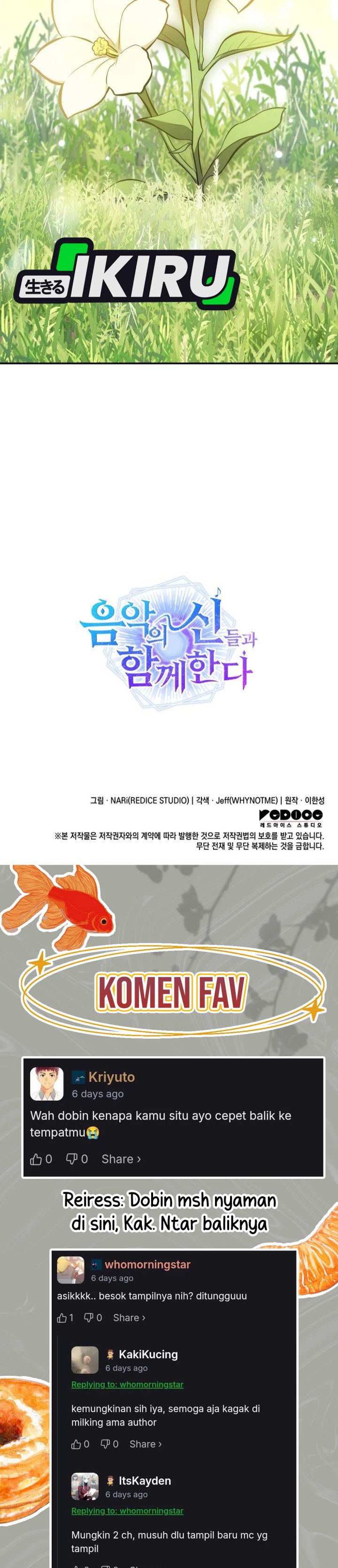 I Am With the Music Immortals Chapter 94 Gambar 50