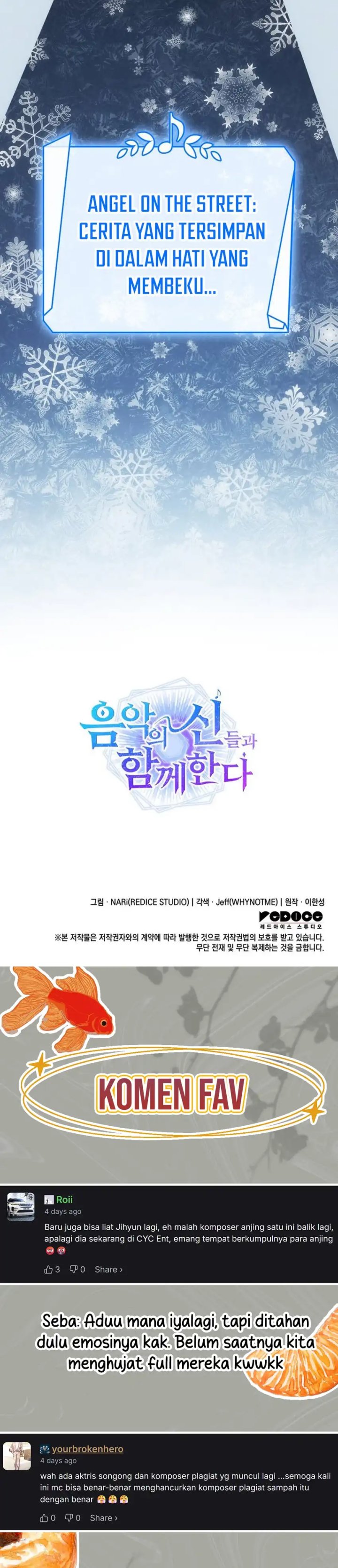 I Am With the Music Immortals Chapter 97 Gambar 44