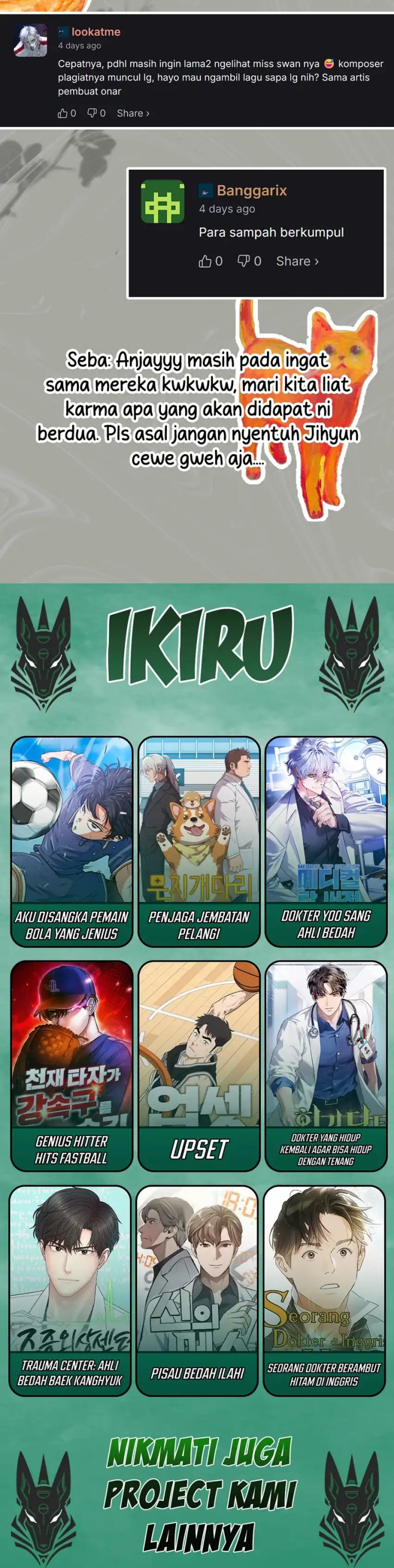 I Am With the Music Immortals Chapter 97 Gambar 45