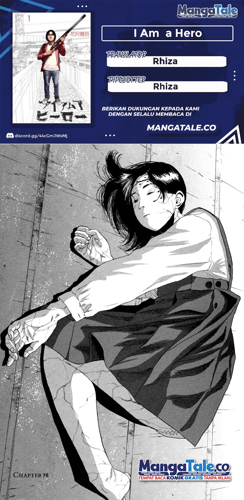 I Am a Hero Chapter 78 Gambar 1