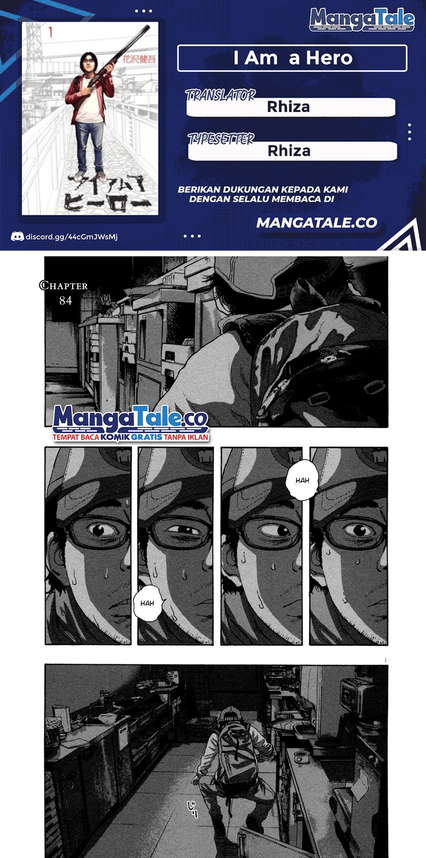 I Am a Hero Chapter 84 Gambar 1