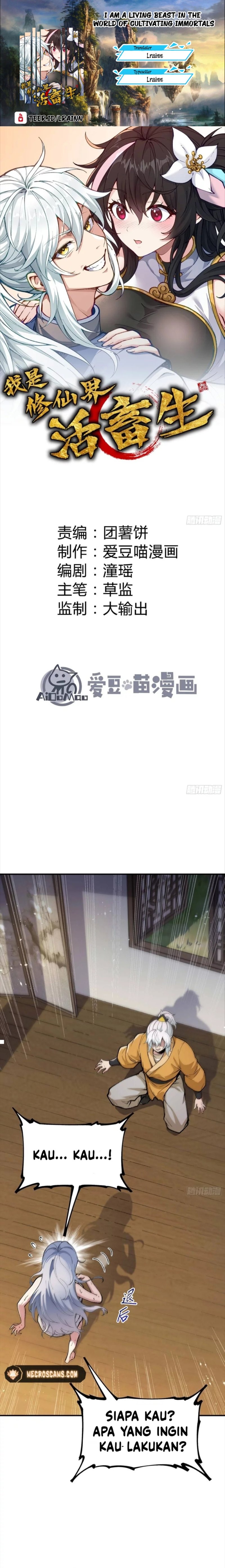 I Am a Living Beast in the World of Cultivation Chapter 03 Gambar 1