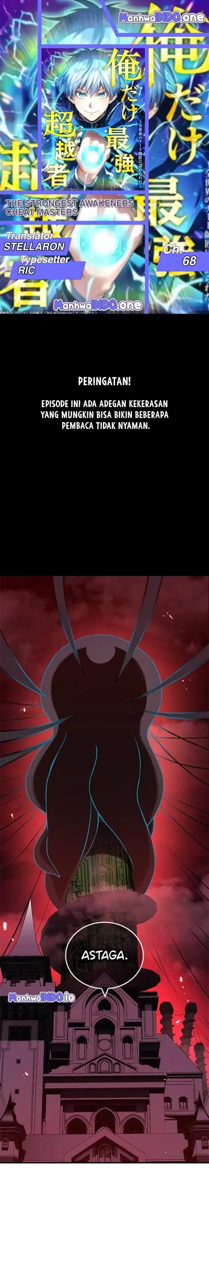 I Am the Strongest Awakeners, Recognized by All of the World’s Cheat Masters Chapter 68 Gambar 1