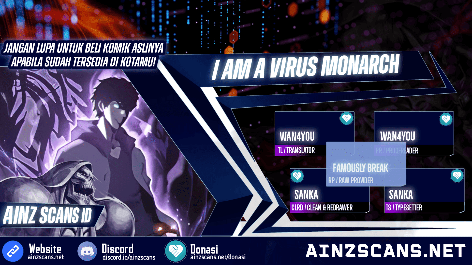 I Am the Virus Monarch Chapter 25 Gambar 1