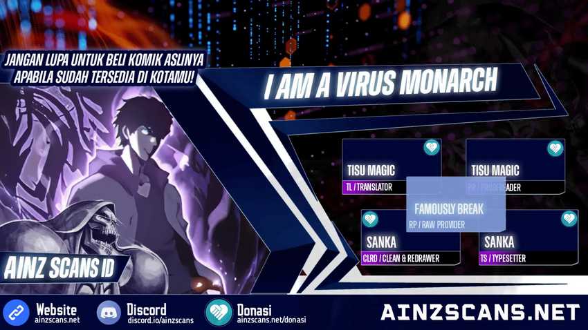 I Am the Virus Monarch Chapter 32 Gambar 1