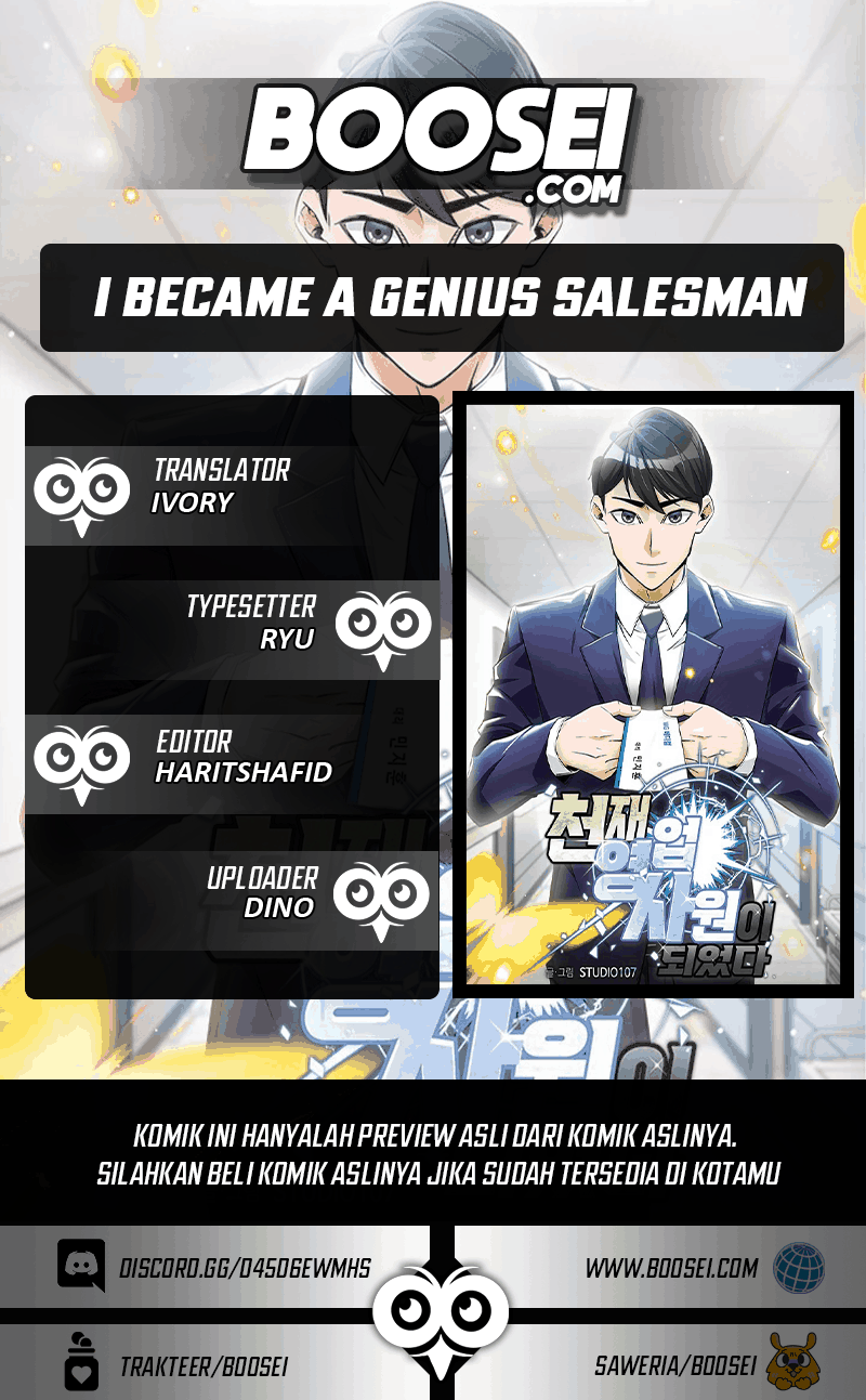 I Became a Genius Salesman Chapter 05 Gambar 1