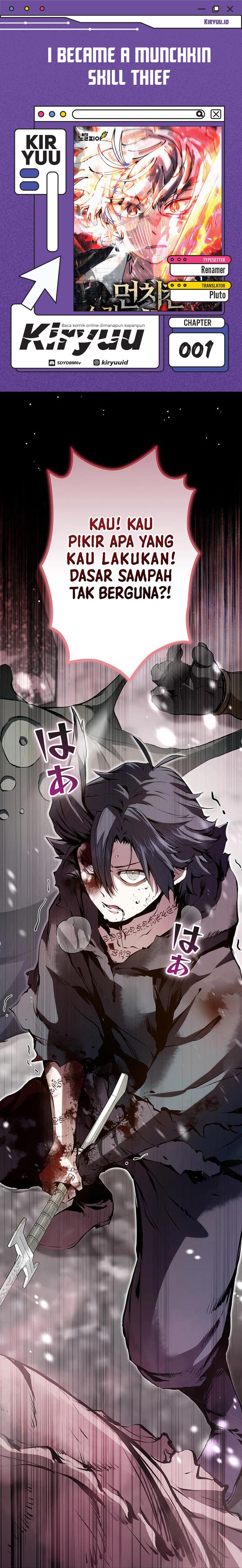 I Became a Munchkin Skill Thief Chapter 01 Gambar 1