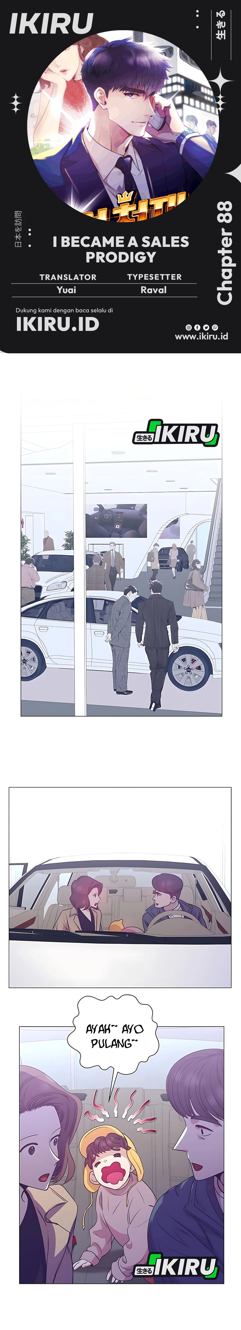 I Became a Sales Prodigy Chapter 88 Gambar 1