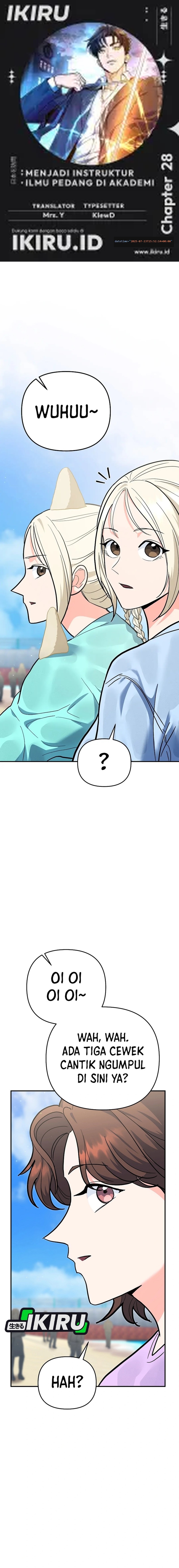 I Became a Swordsmanship Instructor at the Academy Chapter 28 Gambar 1