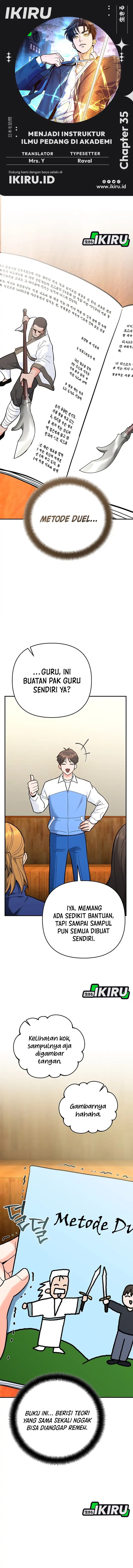 I Became a Swordsmanship Instructor at the Academy Chapter 35 Gambar 1