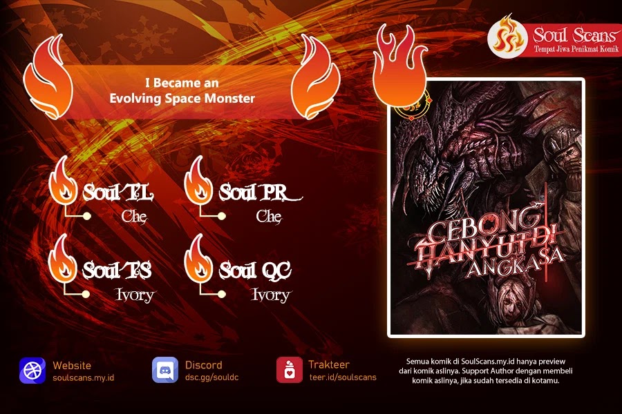 I Became an Evolving Space Monster Chapter 28.1 Gambar 1